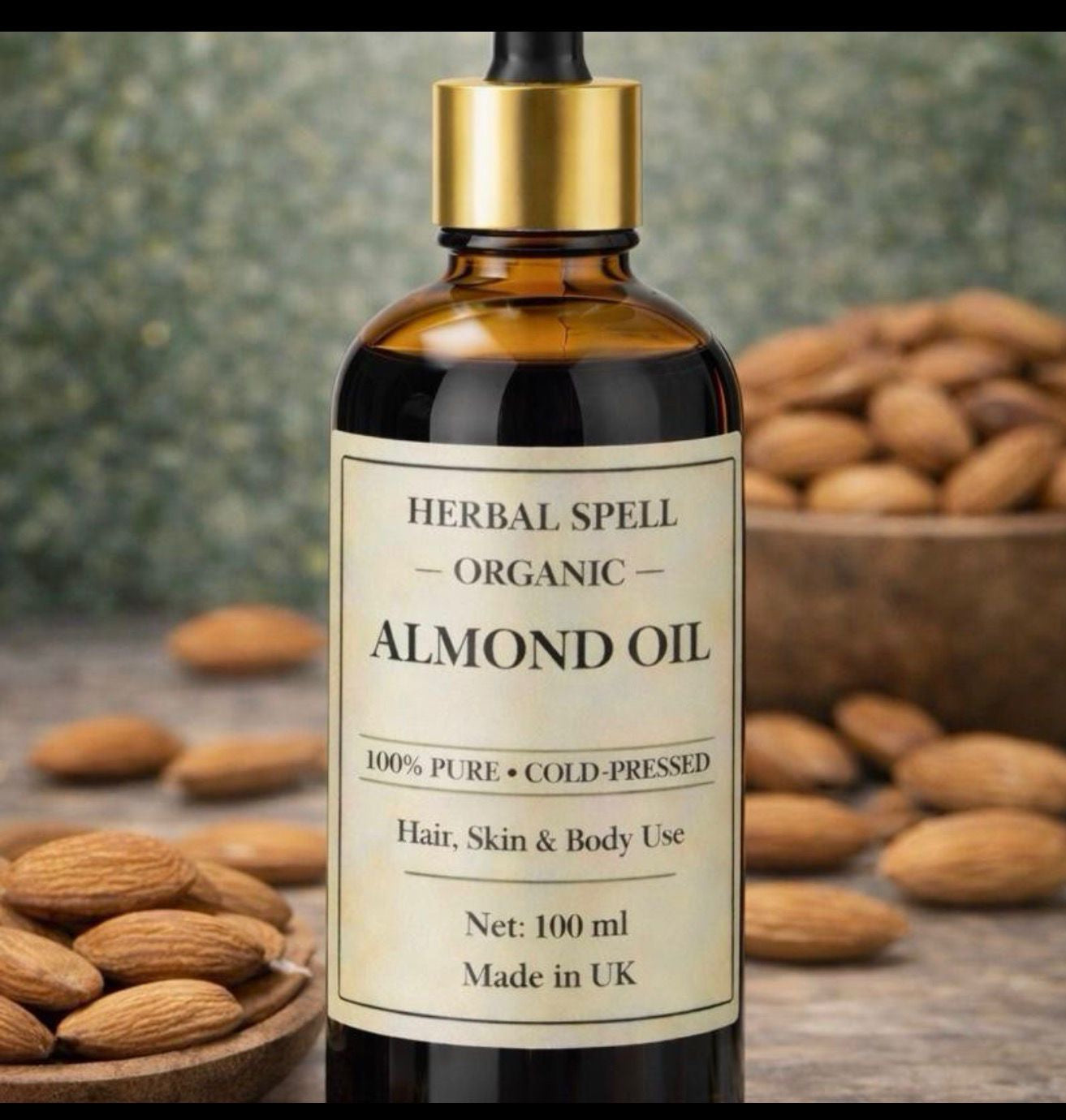 Organic Cold Pressed - Blackseed|Pumpkin seed|Sweet almond Oil | Hair Oil / Body Oil