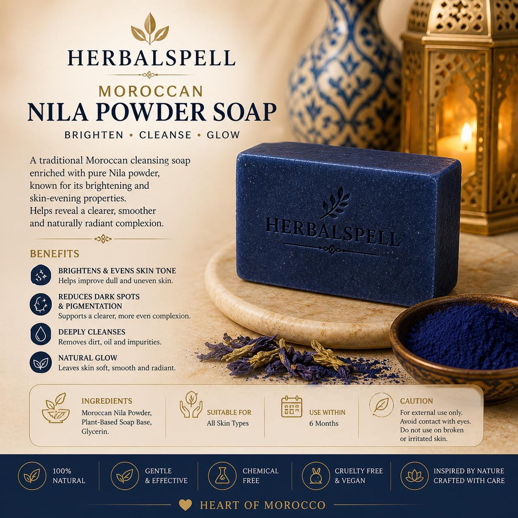Moroccan Nila Powder Brightening Soap