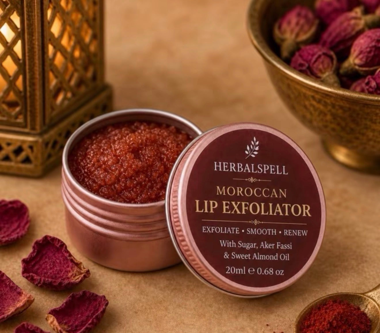 Moroccan Aker Fassi Lip Balm OR Lip Exfoliator