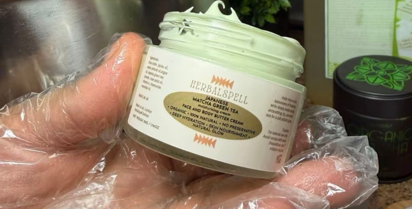 Japanese Matcha Green Tea for Scars & Pigmentation Moisturiser Skin Repair